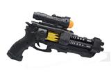 OBL739408 - Dazzle colour revolver electric gun