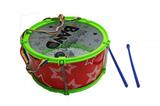 OBL739487 - Star 10 inch solid color transparent surface printing drum hammer (with 2)
