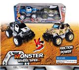 OBL739598 - Two inertia camouflage jeep Picard cross-country car