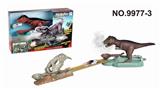 OBL740290 - 霸王龙带喷雾灯光恐龙IC抢险弹射轨道