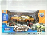 OBL740569 - 1:16四通复古改装大轮道奇遥控车（包电）