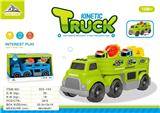 OBL740861 - Slide (truck) with two inertia cartoon tractor truck