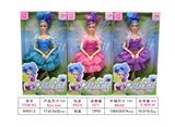 OBL741652 - 11 inch music barbie butterfly fairy light music barbie doll