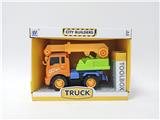 OBL741852 - DIY cartoon truck crane inertia disassembling (four-color mixed loading)