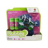 OBL742389 - Transparent clown fish music dual water bubble gun