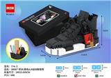 OBL742779 - Black AJ4 sneakers brush pot (MINI)