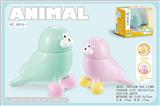 OBL743137 - Electric music cartoon sea lions