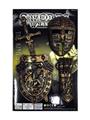 OBL743221 - Bronze masks singlestick shield wristbands