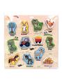 OBL743348 - 30 cm * 30 cm cartoon literacy plate