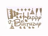 OBL743378 - 1 piece of 1 bag birthday stickers