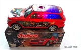 OBL744738 - 复仇者3D灯光电动万向车