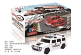 OBL744746 - 3D灯光电动万向悍马警车