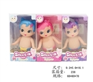 OBL745352 - 6.5寸搪胶天使表情娃三款混装