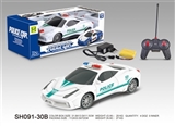 OBL745711 - 1:16警车灯光四通遥控车