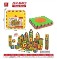 OBL745754 - EVA数学几何图形地垫拼图6pcs