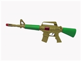 OBL746128 - Desert color flint gun in hand