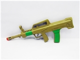 OBL746136 - Desert color flint gun in hand