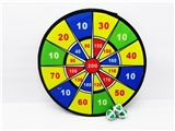 OBL746168 - 36 cm cloth ball with target