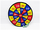 OBL746171 - 36 cm cloth ball with target