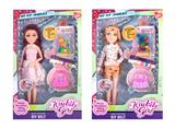 OBL746183 - 11.5 inch real body joint (3d eyes with eyebrows) cabbie girls diy watch