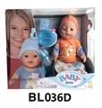 OBL746609 - 18寸 娃娃带流眼泪喝水尿尿拉屎功能大盒子