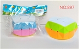 OBL746698 - Second wave solid color rubik’s cube 2 color 6 * 4.2