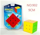 OBL746703 - 9 cm solid color third-order rubik’s cube