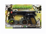 OBL747049 - Pad printing police flint gun with handcuffs