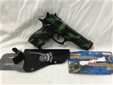 OBL747203 - Camouflage green flint gun holster