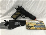 OBL747208 - Hand gold flint gun holster