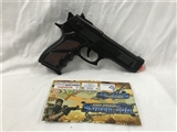 OBL747217 - Hand wooden flint gun