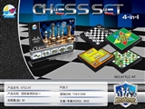 OBL747733 - Magnetic chess four unity