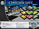 OBL747736 - Magnetic chess nine unity