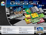 OBL747739 - Magnetic chess nine unity