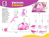 OBL749432 - Red light music electric vacuum cleaner suits