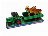 OBL750269 - Inertial farmer car dragging antelope