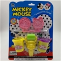OBL750510 - 2 AnShiCai mud card board mould tool (2 cans) mickey version