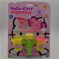 OBL750563 - 2 AnShiCai mud card board mold tool (2 cans) hello Kitty version