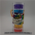 OBL750589 - Slime 6 color plum flower crystal mud PVC tube mount (6 cans)