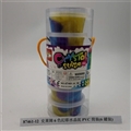 OBL750594 - Slime 6 color colorful crystal mud PVC tube mount (6 cans)