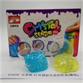 OBL750625 - Slime 12 color laser crystal mud color box (12 cans)