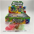 OBL750648 - Slime 55 g and colorful sand skin color box (12 cans) mud dinosaurs animals