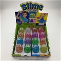 OBL750803 - 史莱姆蛋型镭射水晶泥彩盒(16只装)