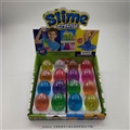 OBL750808 - 史莱姆蛋型卡通水晶泥彩盒(16只装)