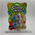 OBL750887 - 史莱姆55g多彩沙皮泥+昆虫动物卡装(2罐)