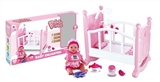 OBL751045 - Single crib with dolls