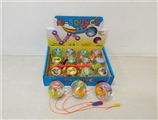 OBL751213 - 12 only 6.5 CM card wang wang team flash crystal ball (with ropes)