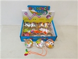 OBL751225 - 12 7.5 CM only unicorn flash crystal ball (with ropes)