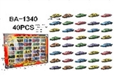 OBL752519 - 开窗盒滑行小合金车(40pcs)