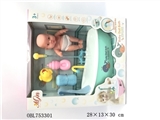 OBL753301 - Electric bathtub with evade glue dolls
